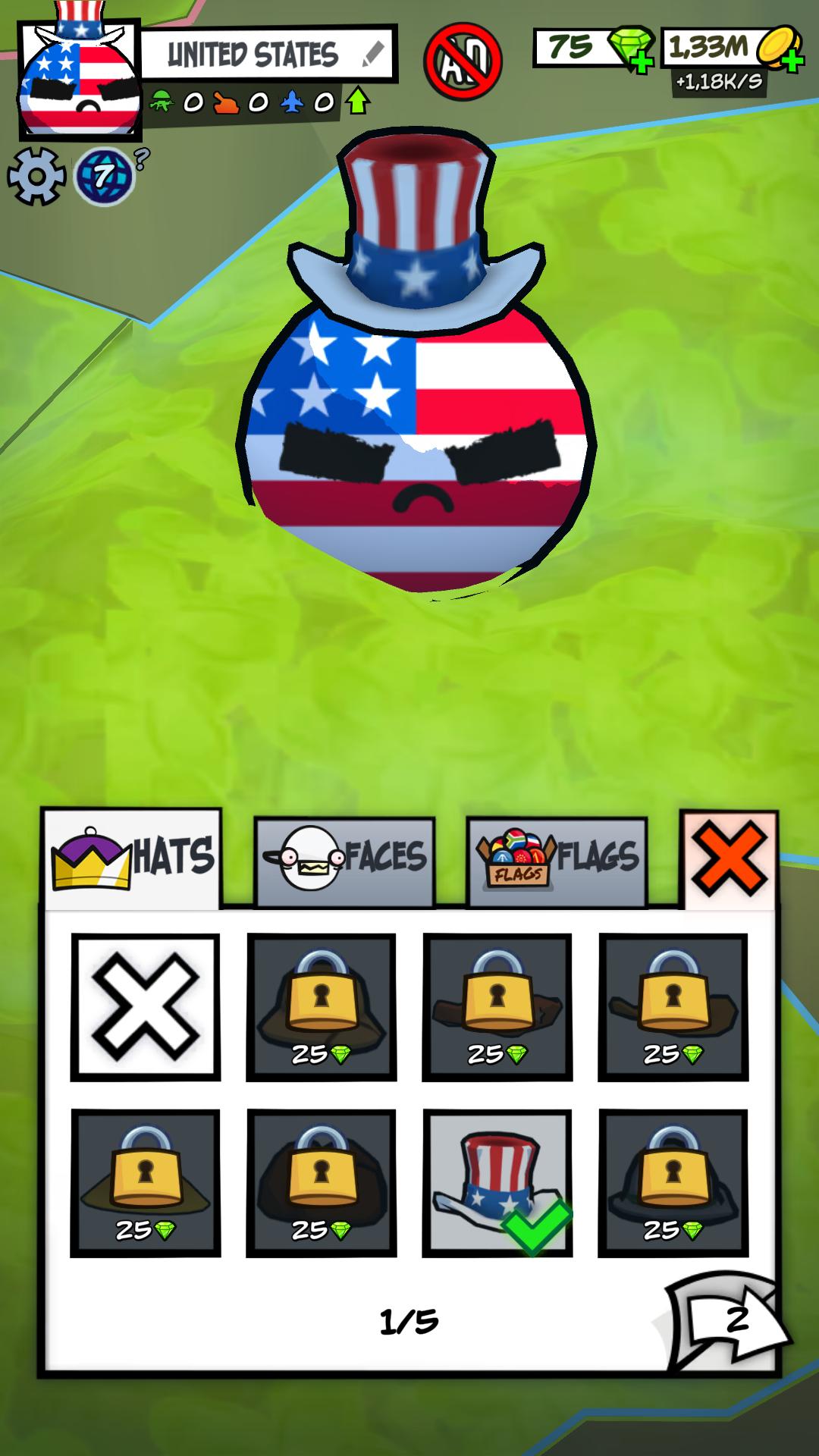 اسکرین شات 4 بازی Country Balls: World Battle