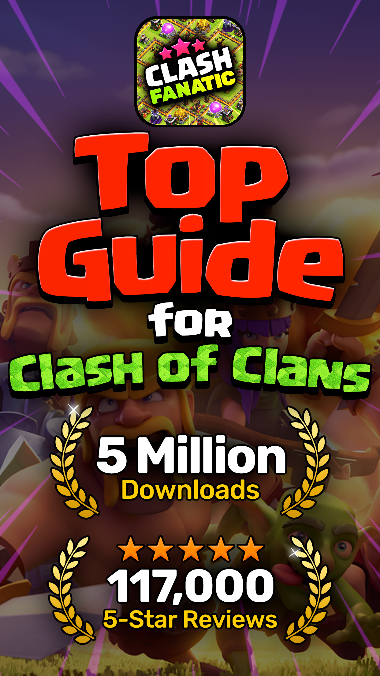 اسکرین شات 1 برنامه Fanatic App for Clash of Clans