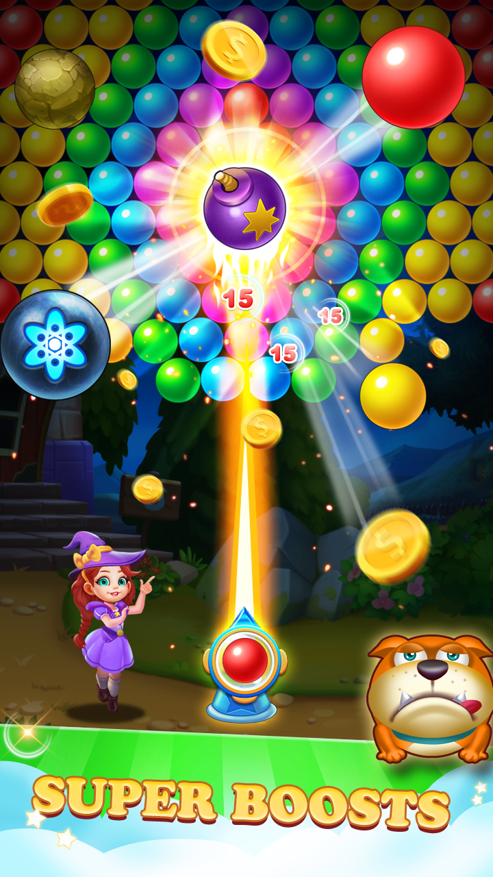 اسکرین شات 2 بازی Bubble Shooter - Magic Pop