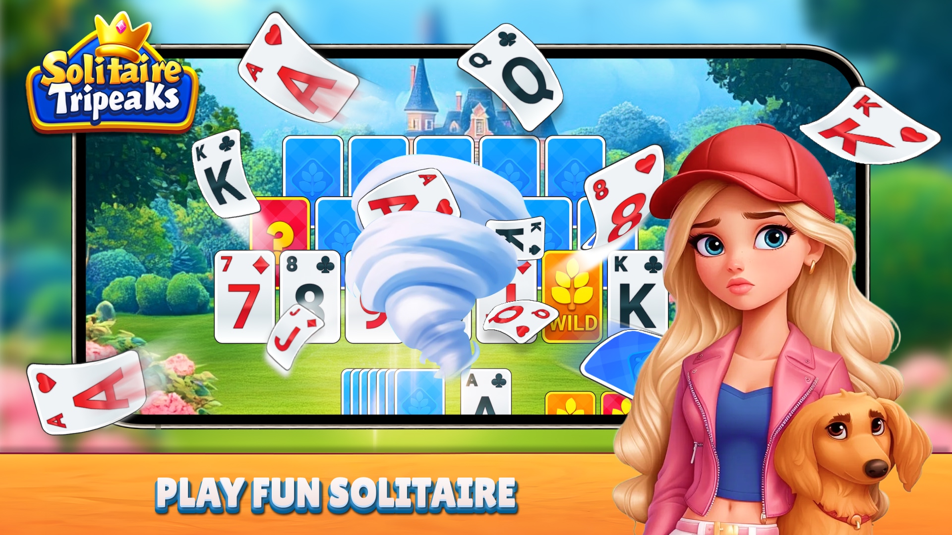 اسکرین شات 1 بازی Solitaire TirPeaks Adventure