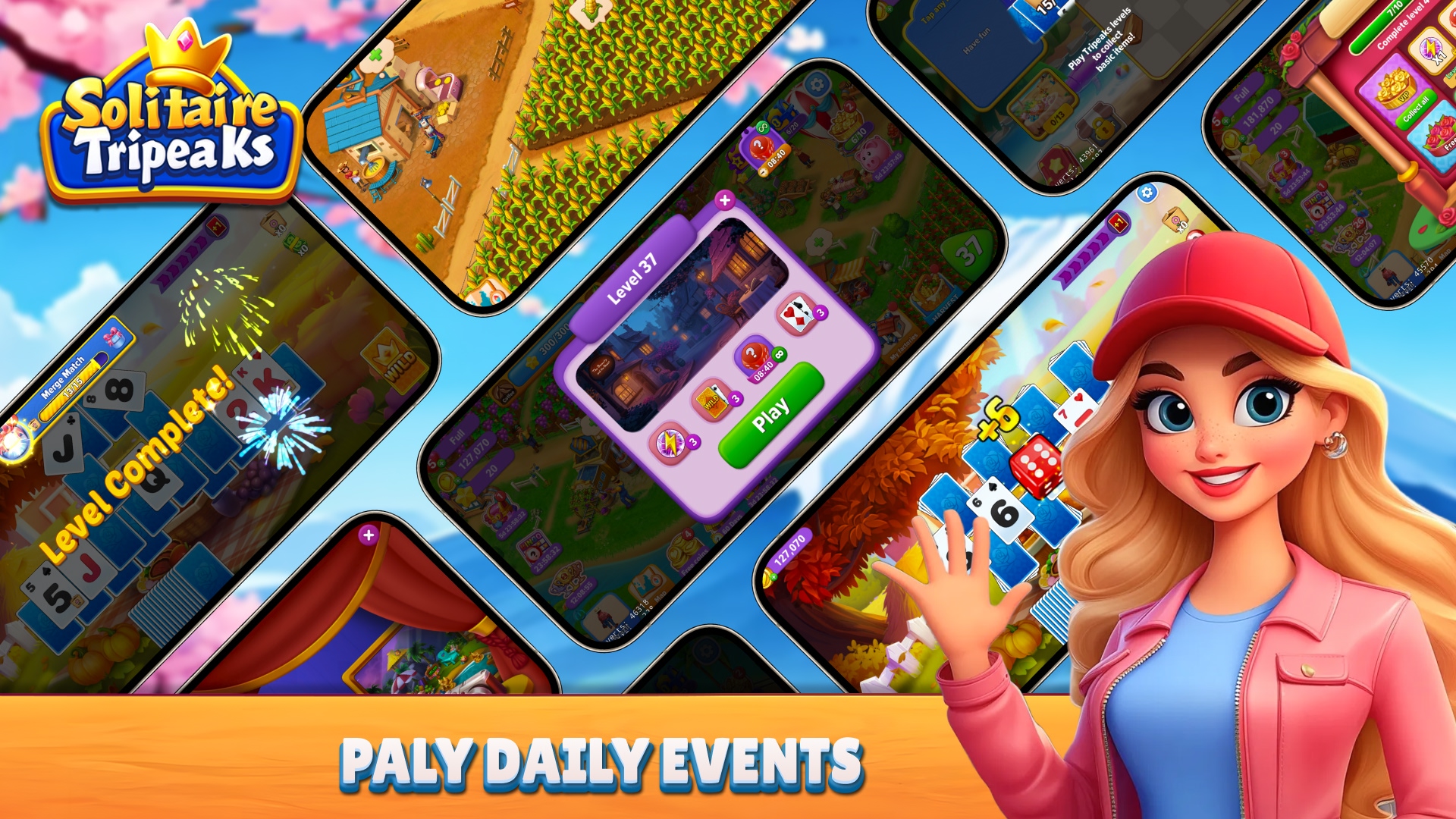 اسکرین شات 6 بازی Solitaire TirPeaks Adventure