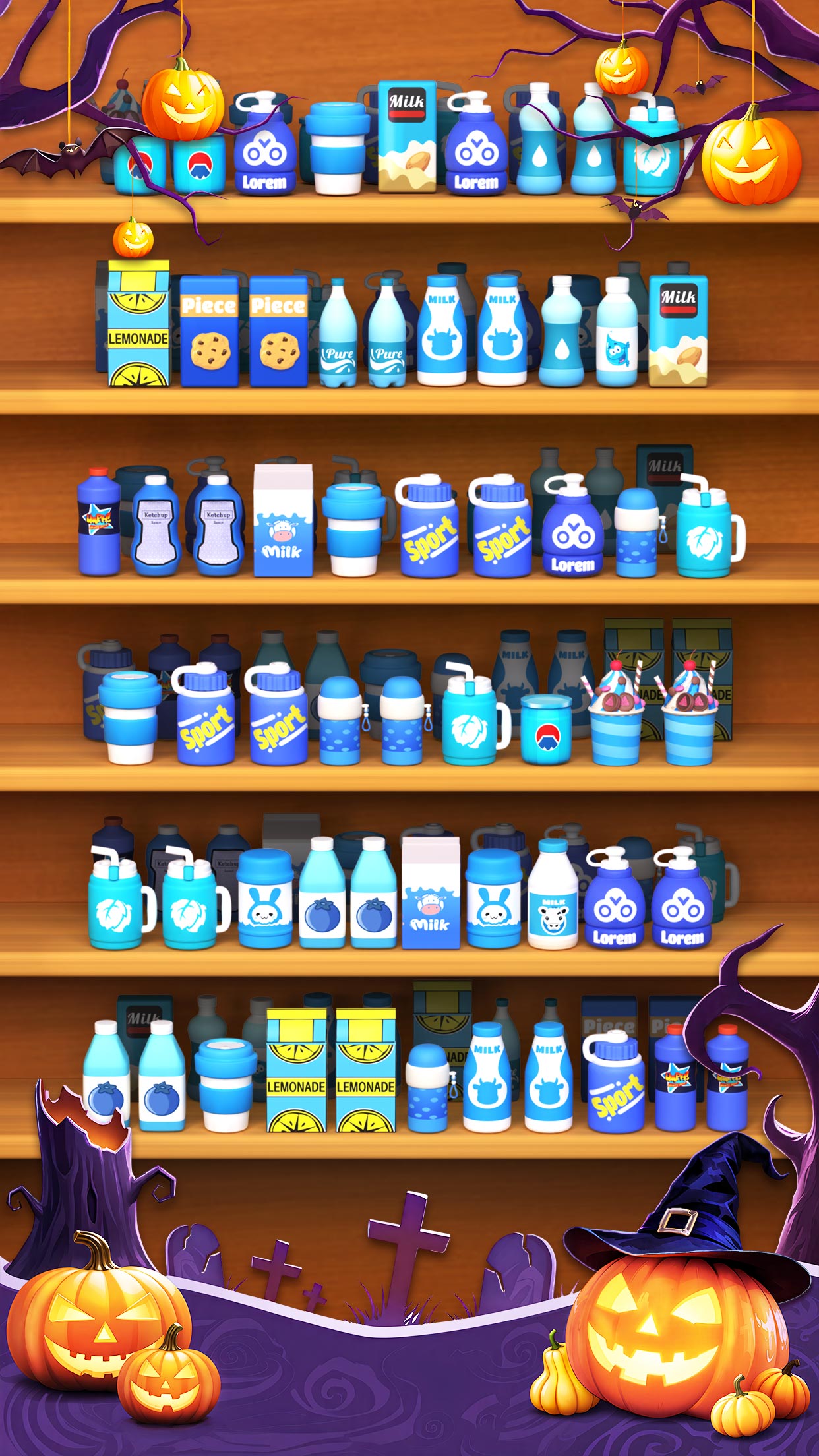 اسکرین شات 4 بازی Goods Sort™ - Sorting Games