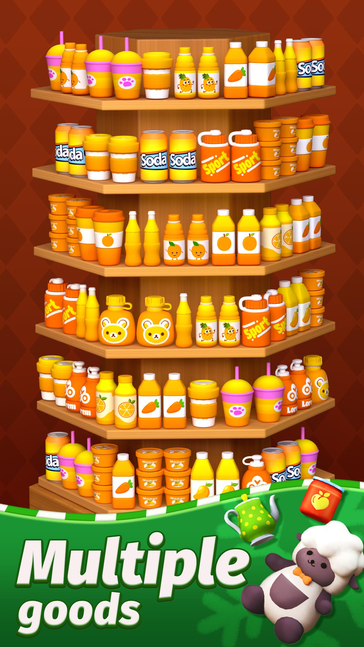 اسکرین شات 2 بازی Goods Sort™ - Sorting Games