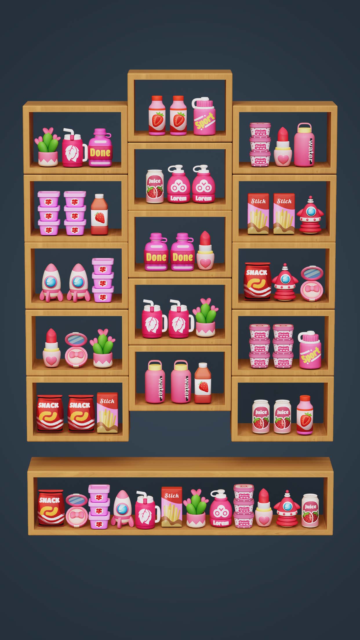 اسکرین شات 5 بازی Goods Sort™ - Sorting Games