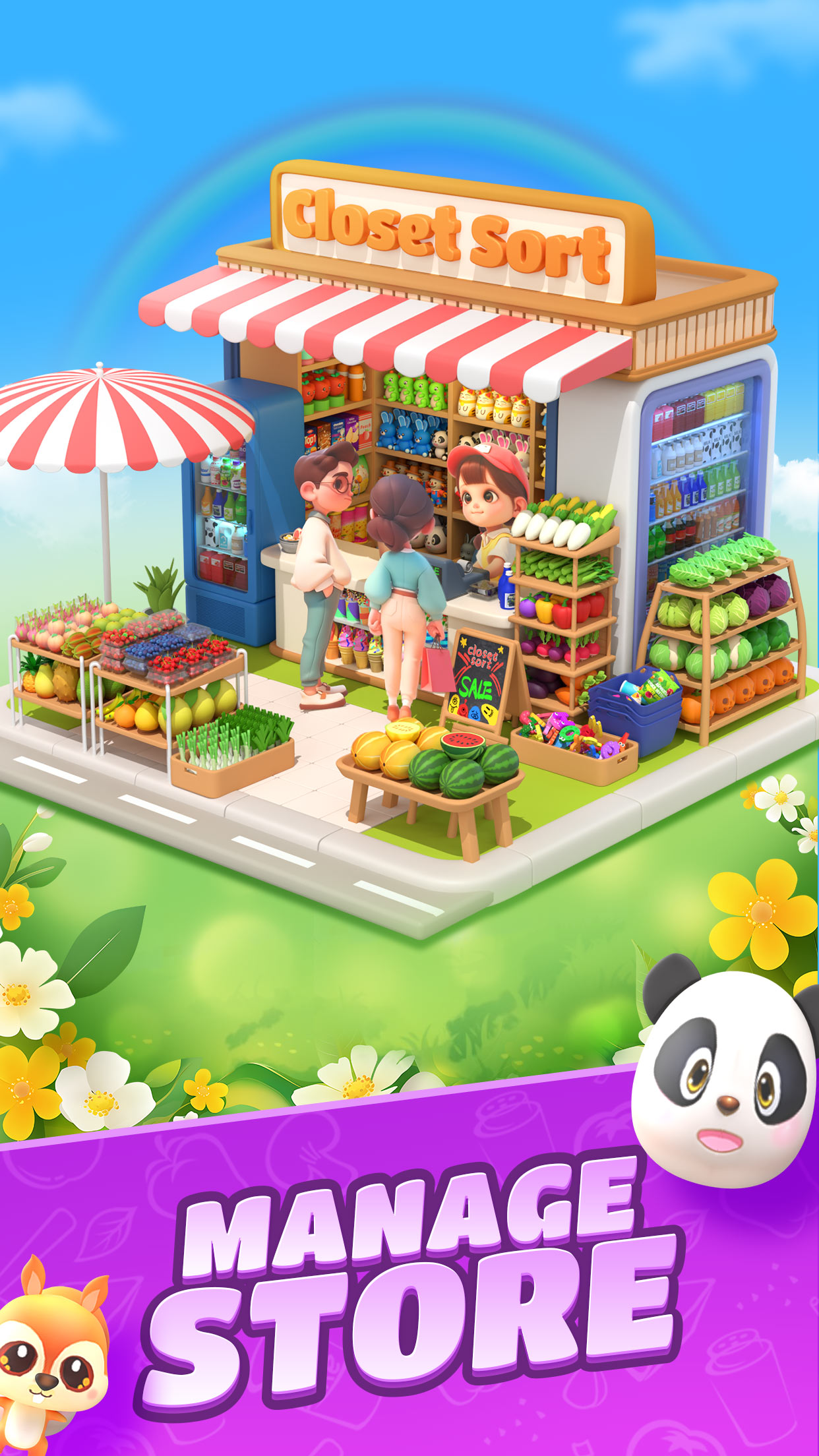 اسکرین شات 5 بازی Closet Sort: Sorting Games