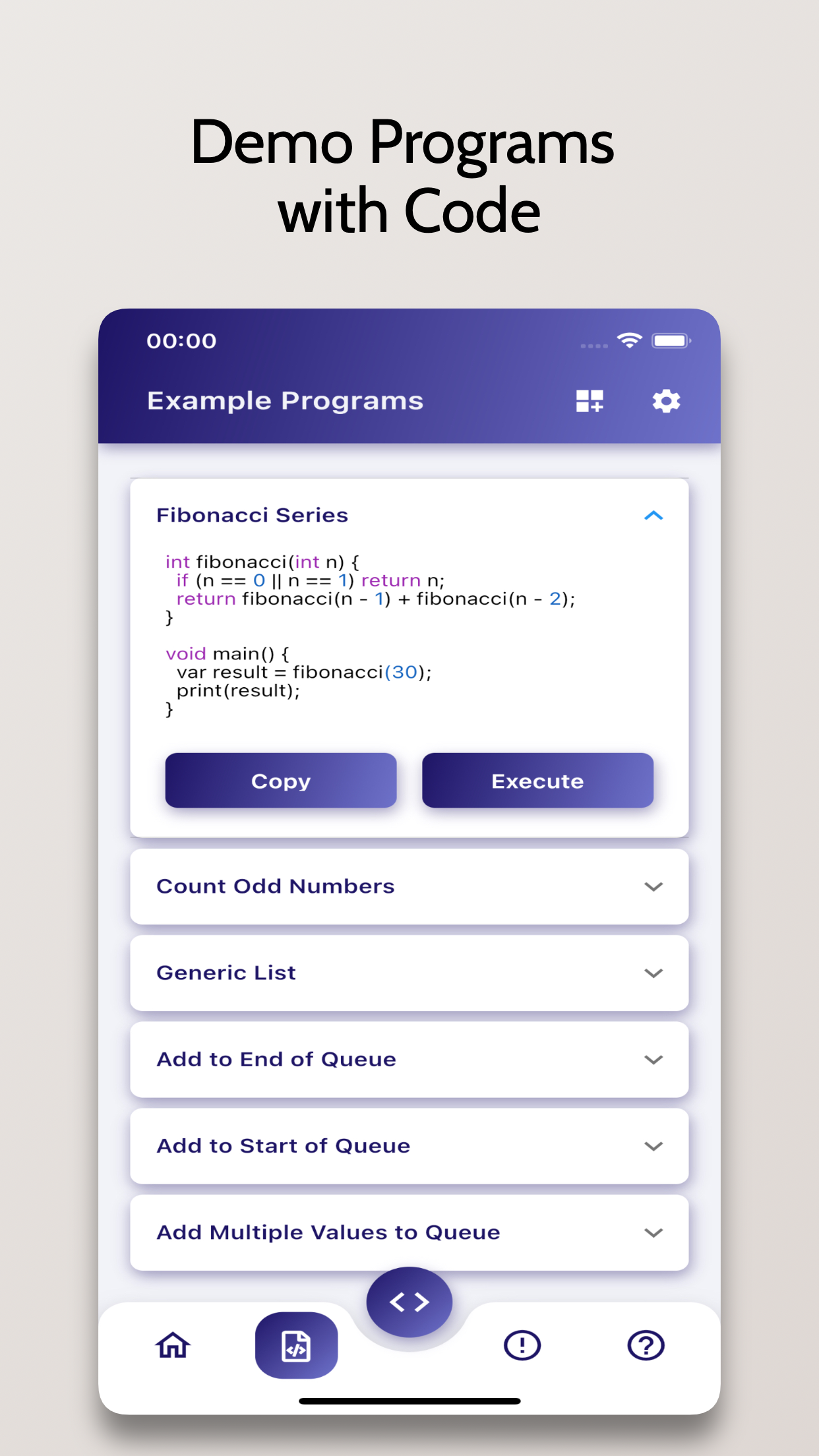 اسکرین شات 5 برنامه Dart Compiler - Run .dart Code