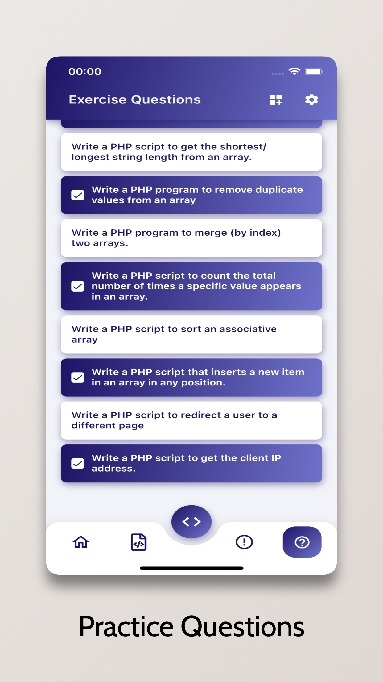 اسکرین شات 6 برنامه PHP Compiler - Run .php Code