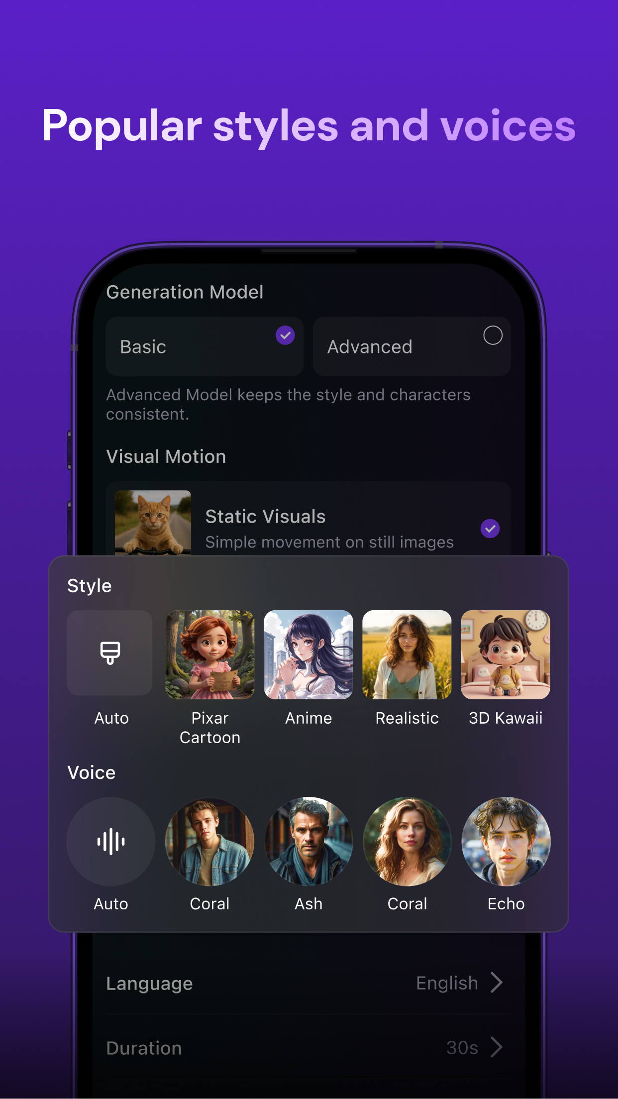 اسکرین شات 7 برنامه Zeemo:AI video maker & Caption