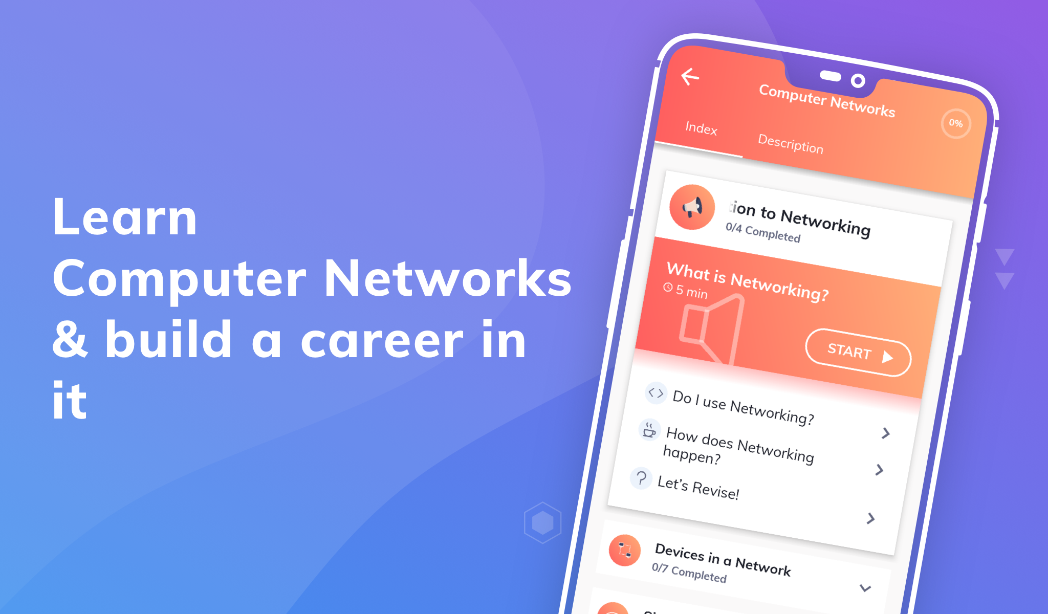 اسکرین شات 1 برنامه Computer Network Tutorials