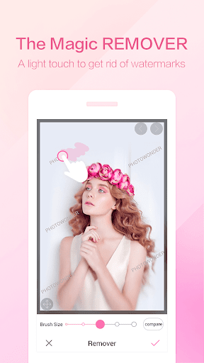 اسکرین شات 2 برنامه PhotoWonder: Pro Beauty Photo Editor&Collage Maker