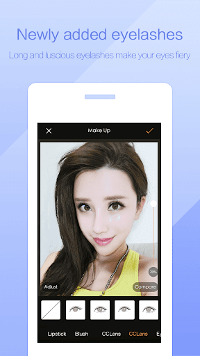 اسکرین شات 3 برنامه PhotoWonder: Pro Beauty Photo Editor&Collage Maker