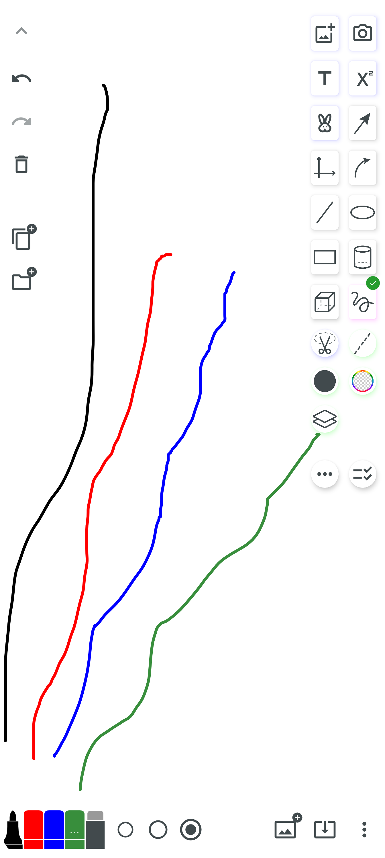 اسکرین شات 1 برنامه Whiteboard
