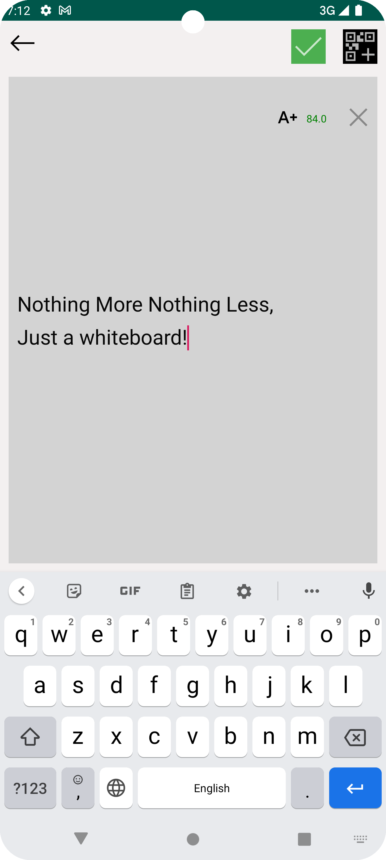 اسکرین شات برنامه Whiteboard 4