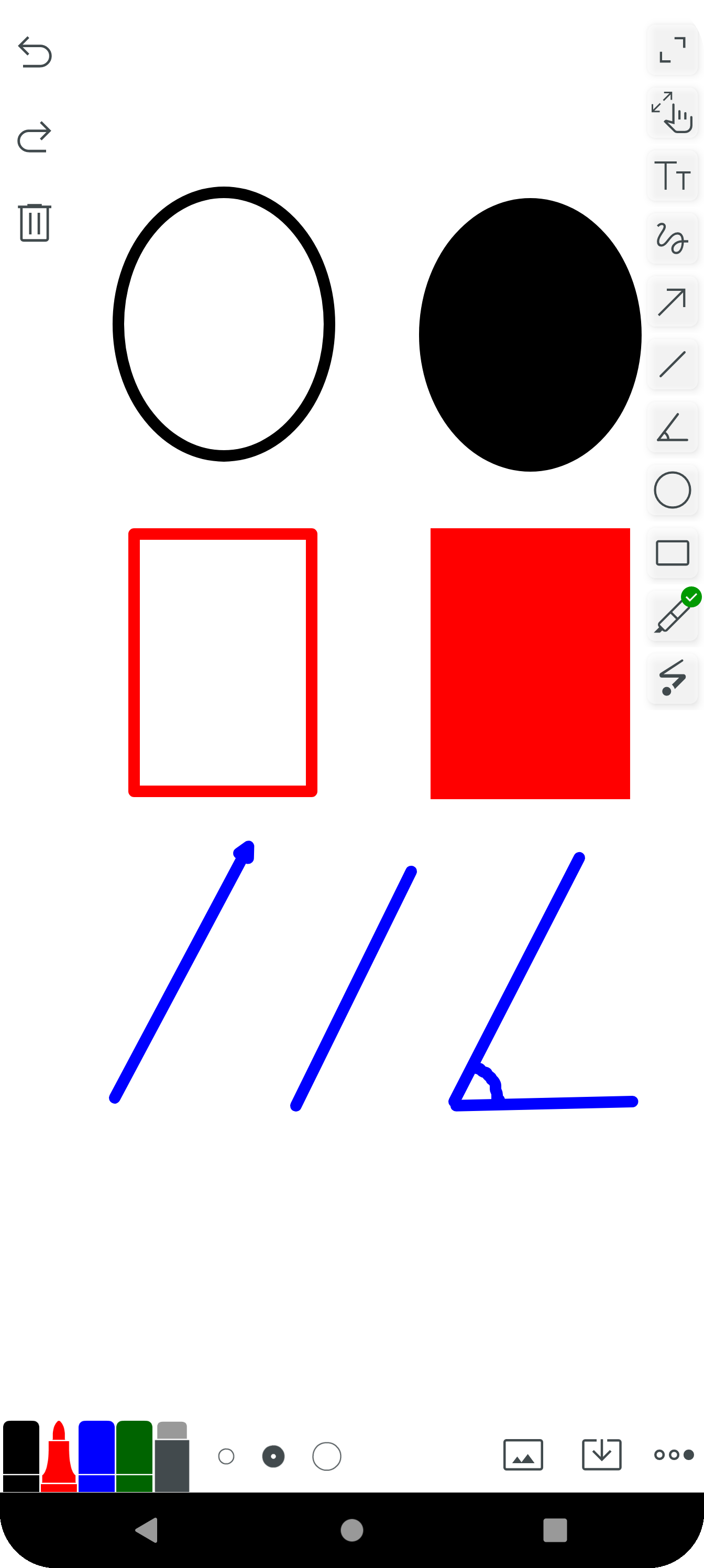 اسکرین شات برنامه Whiteboard 3