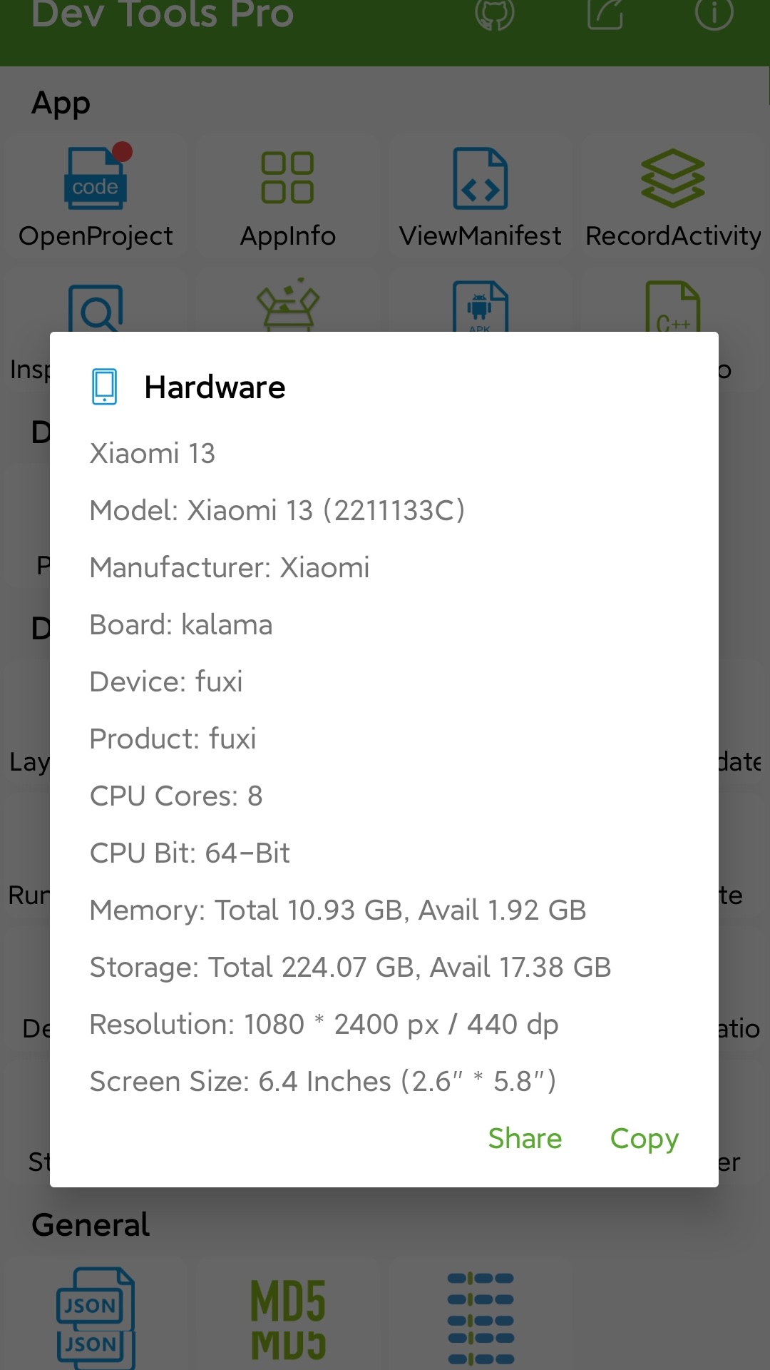 اسکرین شات 8 برنامه Dev Tools(Developer)-Decompile