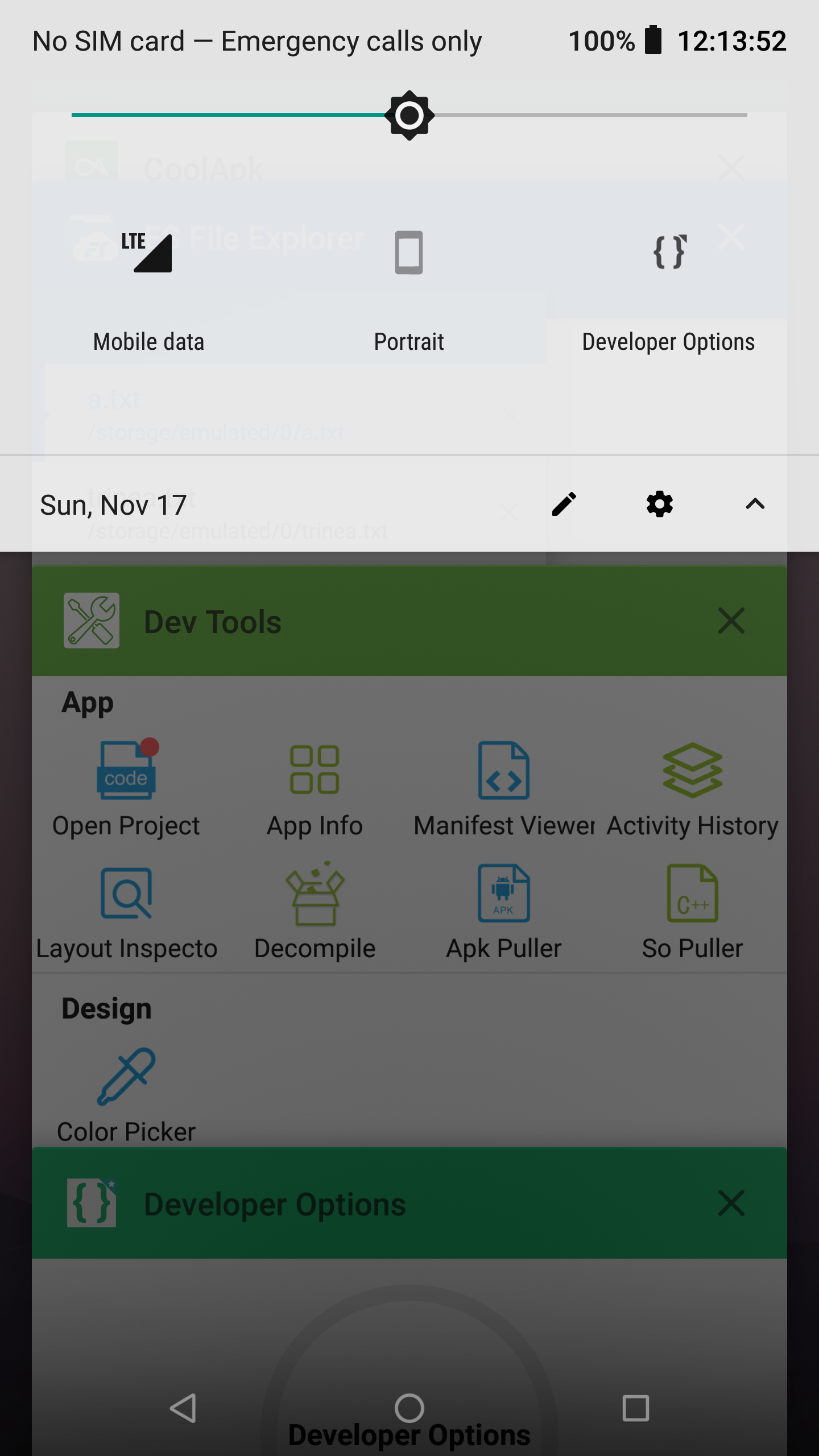 اسکرین شات 4 برنامه Developer Options