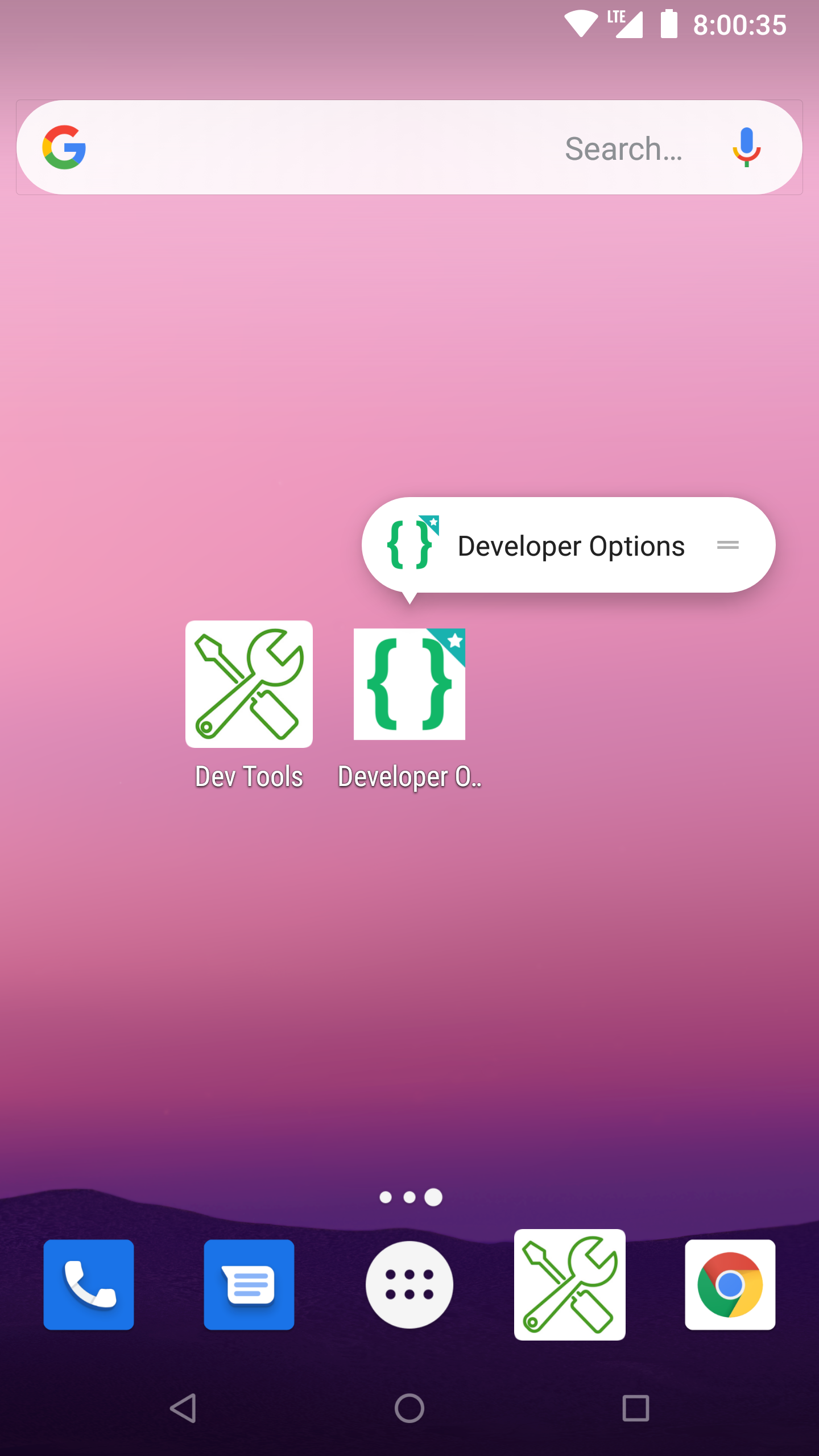 اسکرین شات 3 برنامه Developer Options