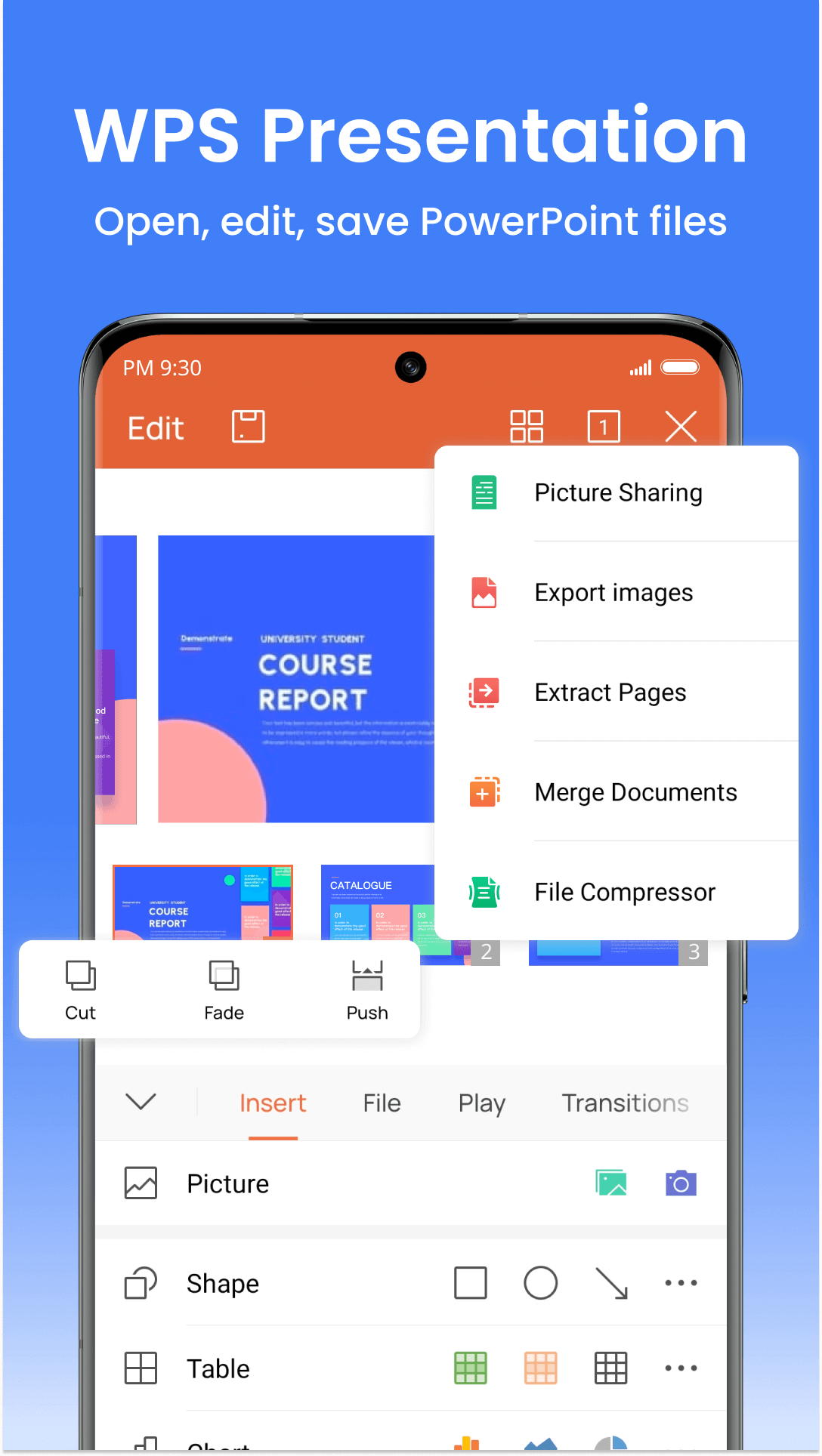اسکرین شات 5 برنامه WPS Office Lite