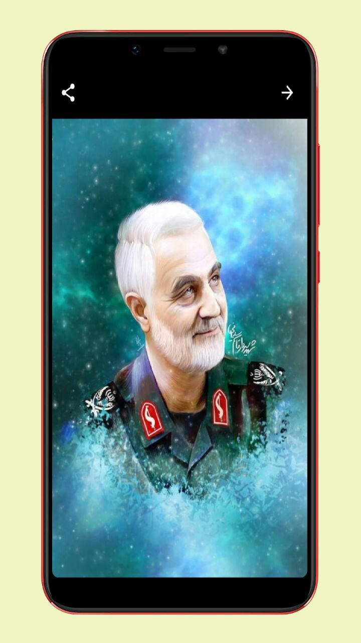 اسکرین شات 4 برنامه والپیپر حاج قاسم سلیمانی