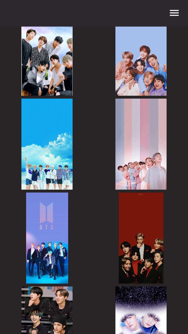 اسکرین شات 2 برنامه تصویرزمینه بی تی اس-BTS