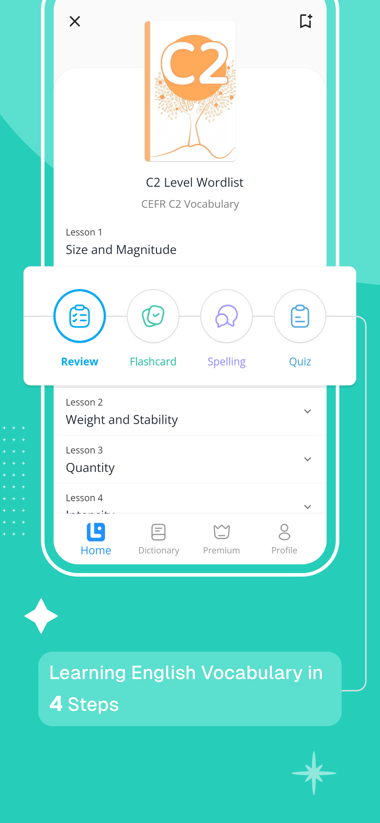 اسکرین شات 4 برنامه LanGeek | English Vocabulary