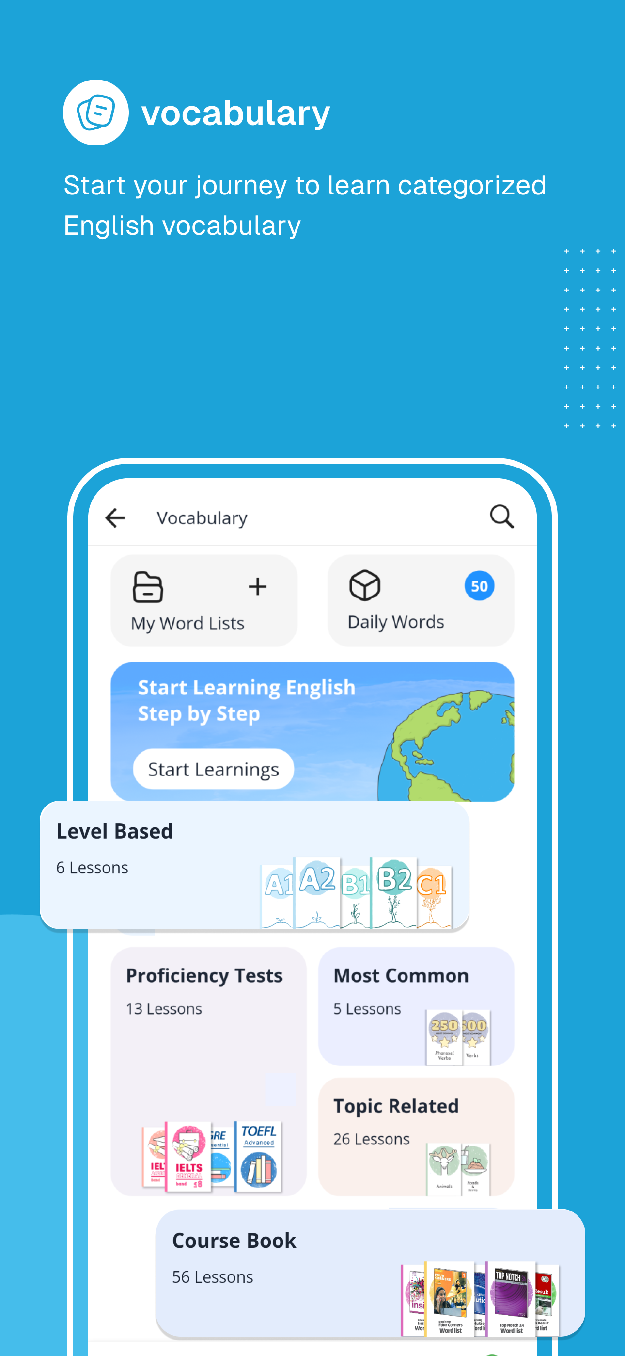 اسکرین شات 1 برنامه LanGeek | English Vocabulary