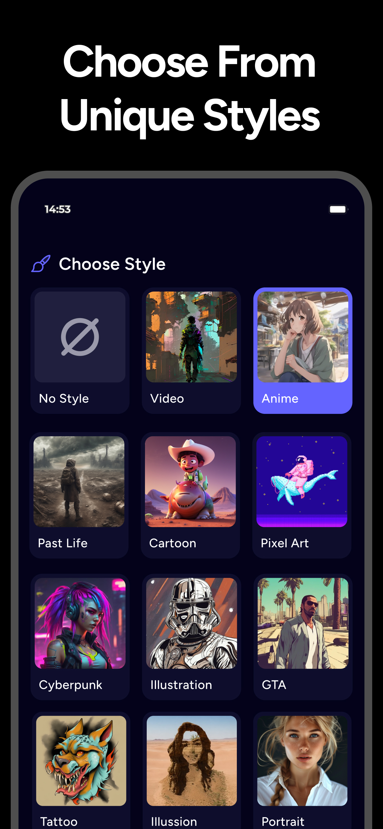 اسکرین شات 7 برنامه AI Image Generator - Monet