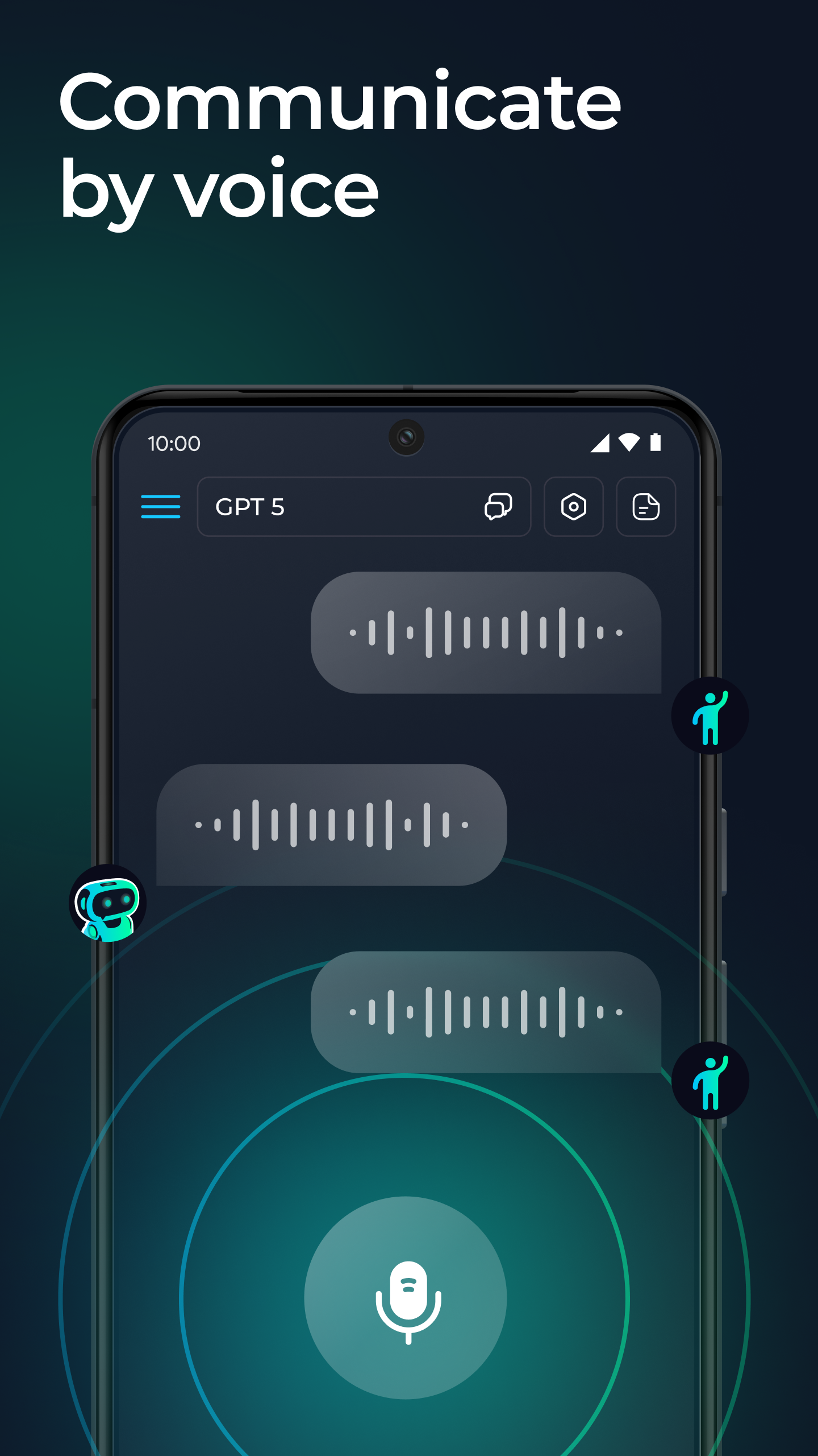 اسکرین شات 3 برنامه Chatbot AI Assistant - Genie