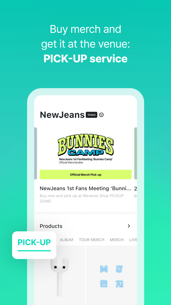 اسکرین شات 7 برنامه Weverse Shop