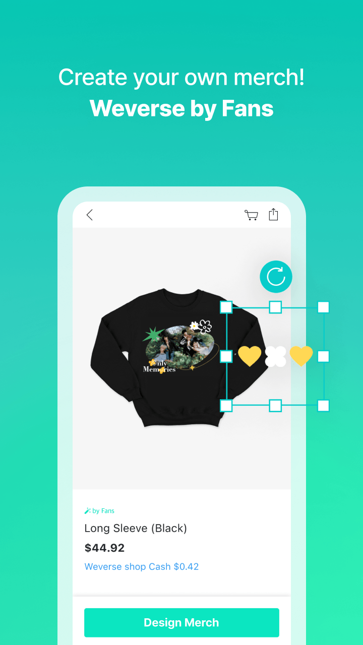 اسکرین شات 8 برنامه Weverse Shop