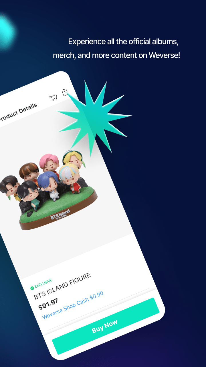 اسکرین شات 3 برنامه Weverse Shop