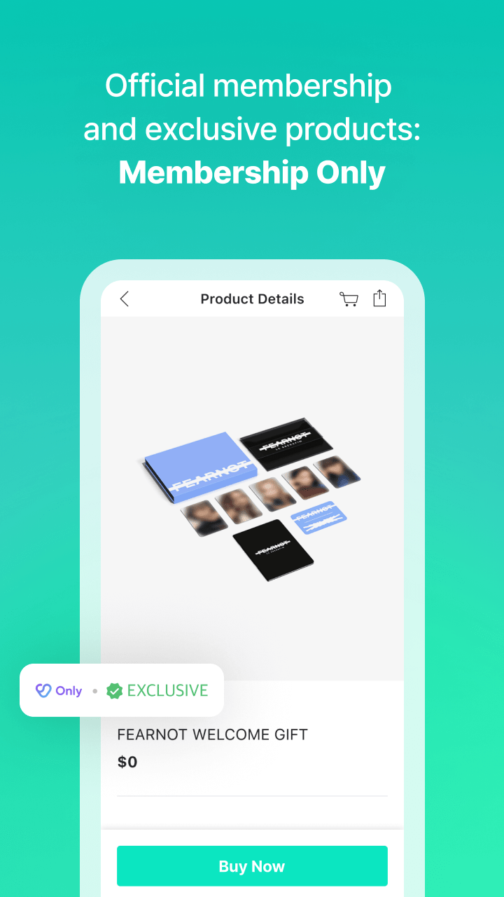 اسکرین شات 6 برنامه Weverse Shop