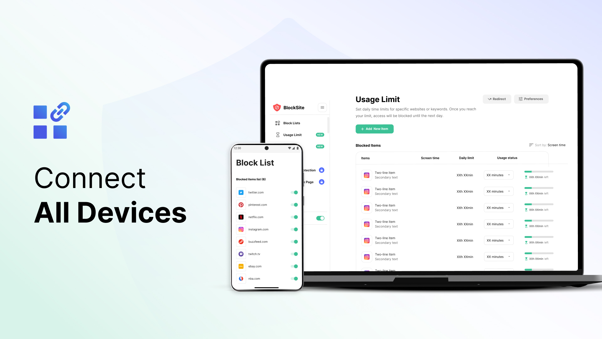 اسکرین شات 4 برنامه BlockSite: Block Apps & Sites