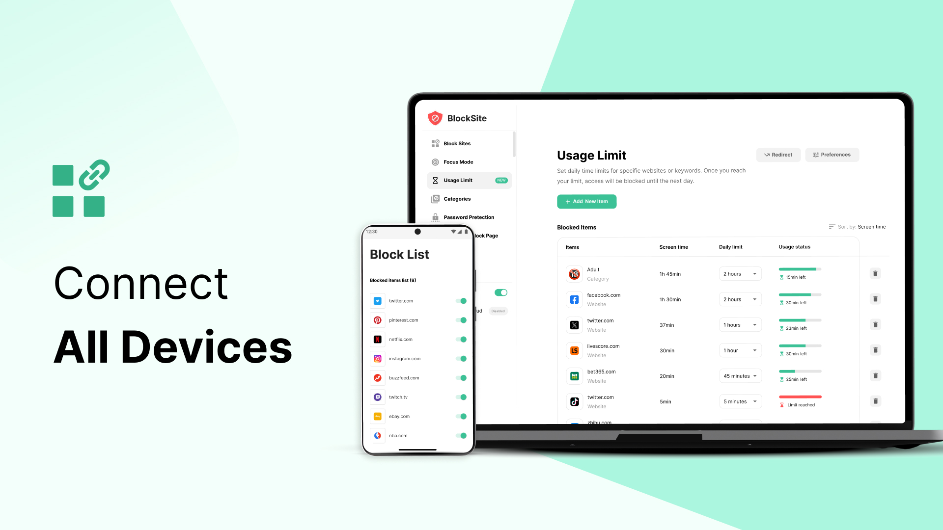 اسکرین شات برنامه BlockSite: Block Apps & Focus 4