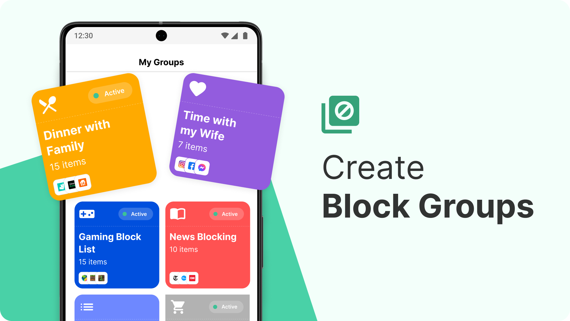 اسکرین شات 4 برنامه BlockSite: Block Apps & Sites