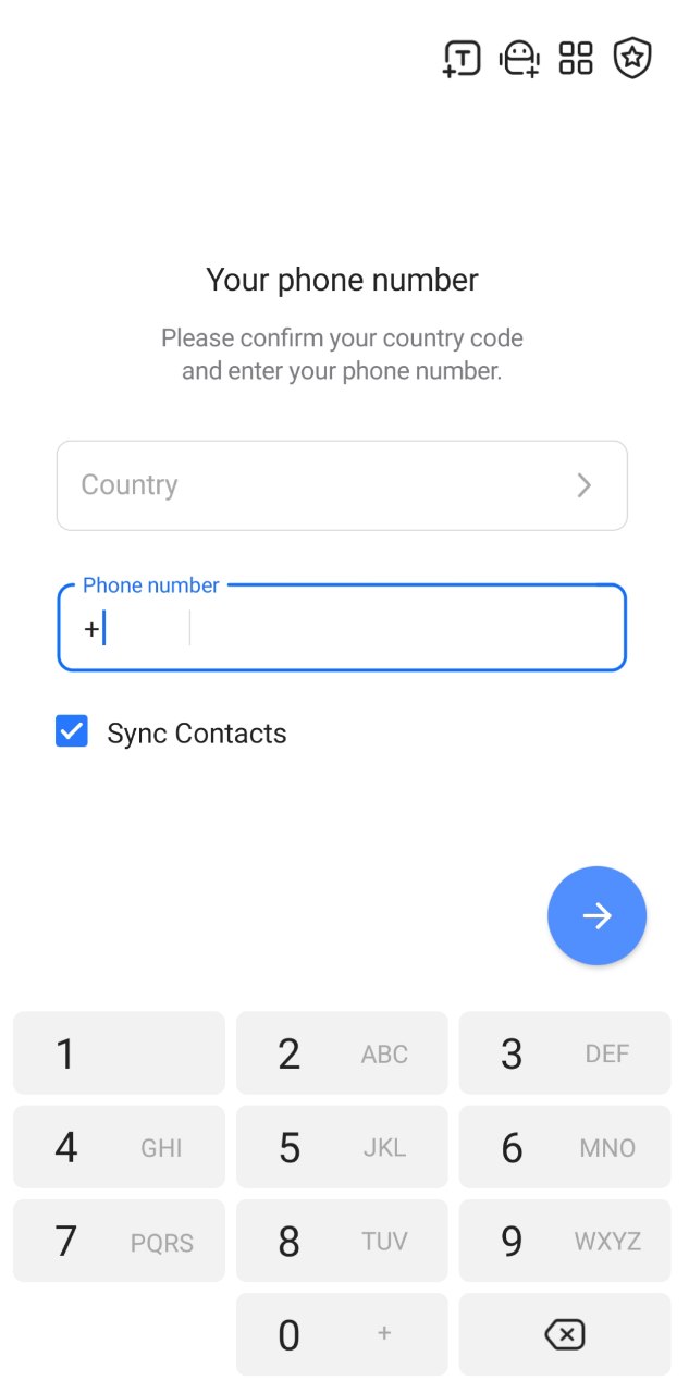 اسکرین شات 1 برنامه Bluegram | بلوگرام بدون فیلتر
