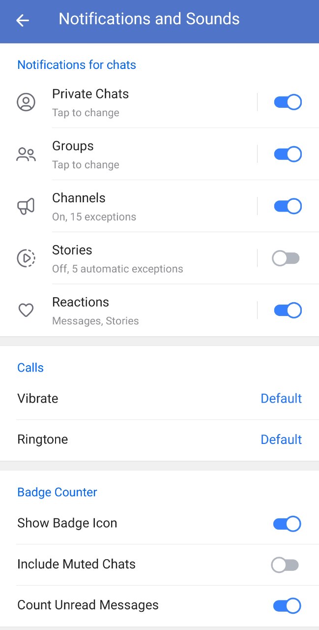 اسکرین شات 5 برنامه Bluegram | بلوگرام بدون فیلتر