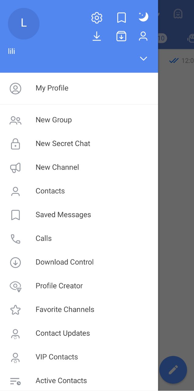 اسکرین شات 3 برنامه Bluegram | بلوگرام بدون فیلتر