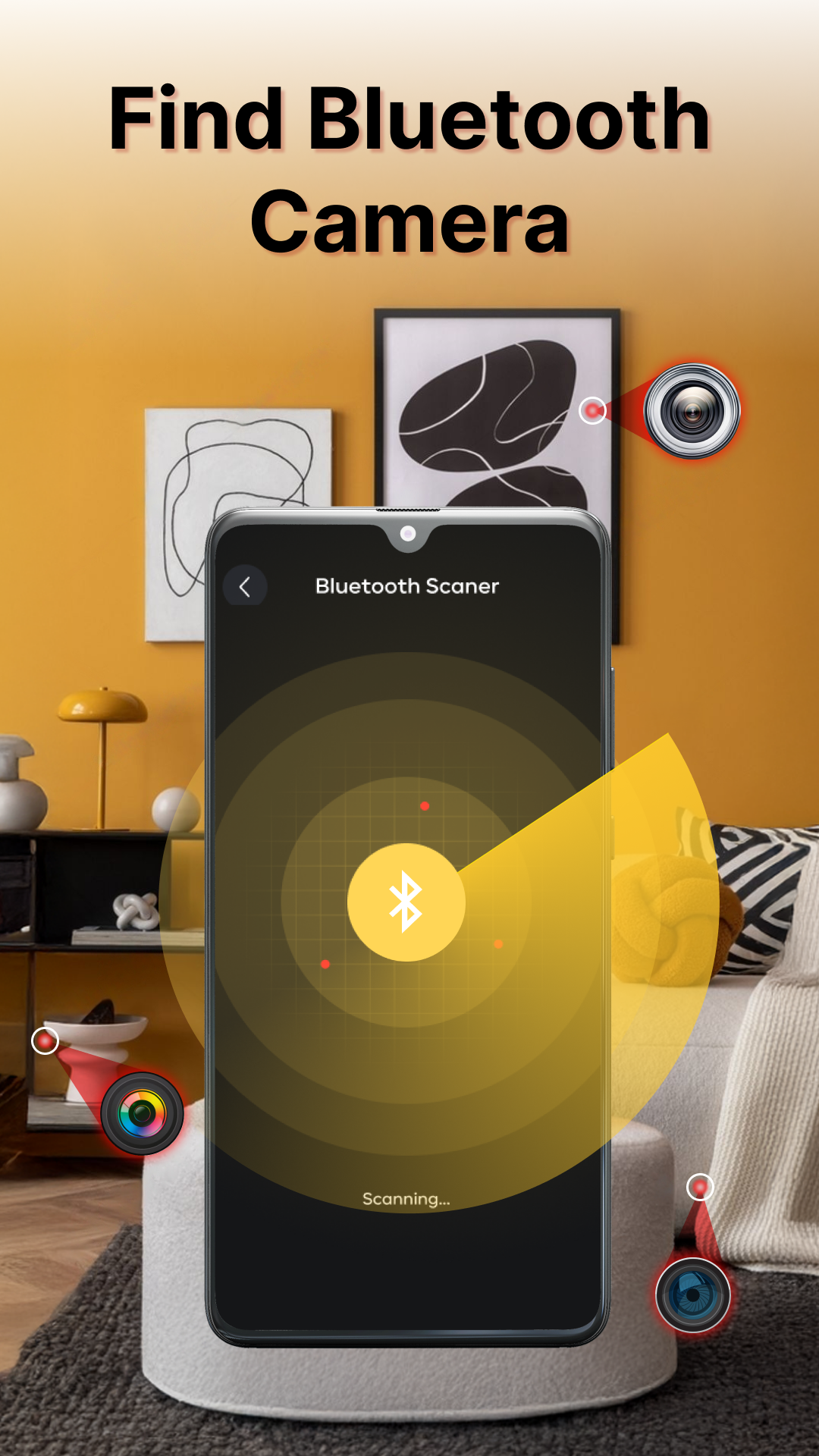اسکرین شات 4 برنامه Hidden Camera Detector