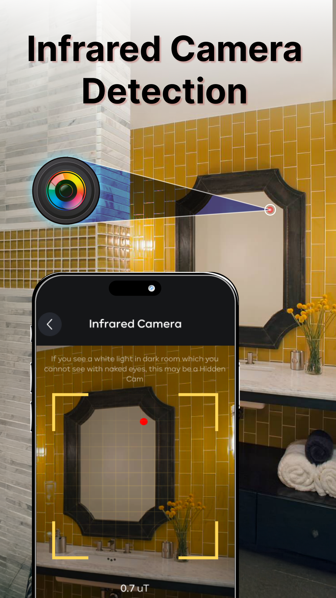 اسکرین شات 3 برنامه Hidden Camera Detector
