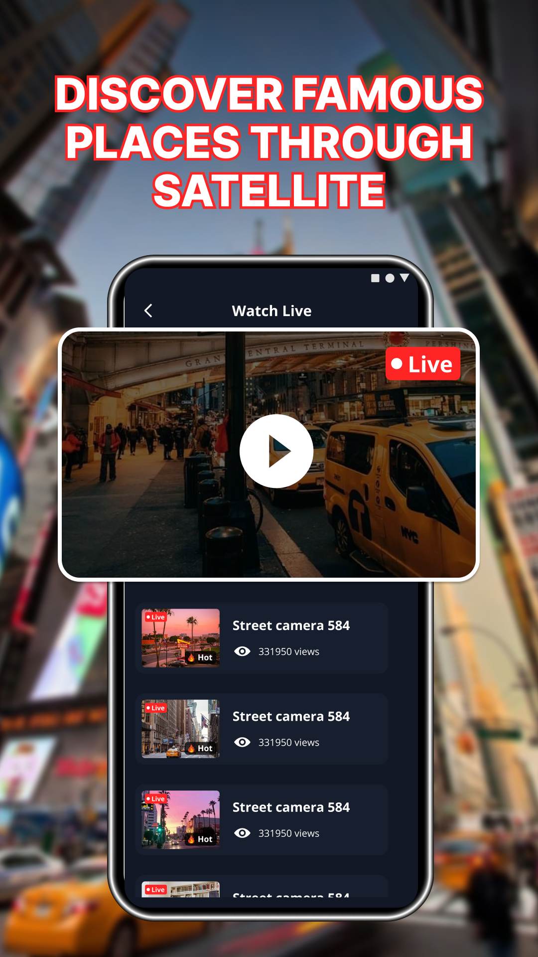 اسکرین شات 3 برنامه Live Satellite View, GPS Map