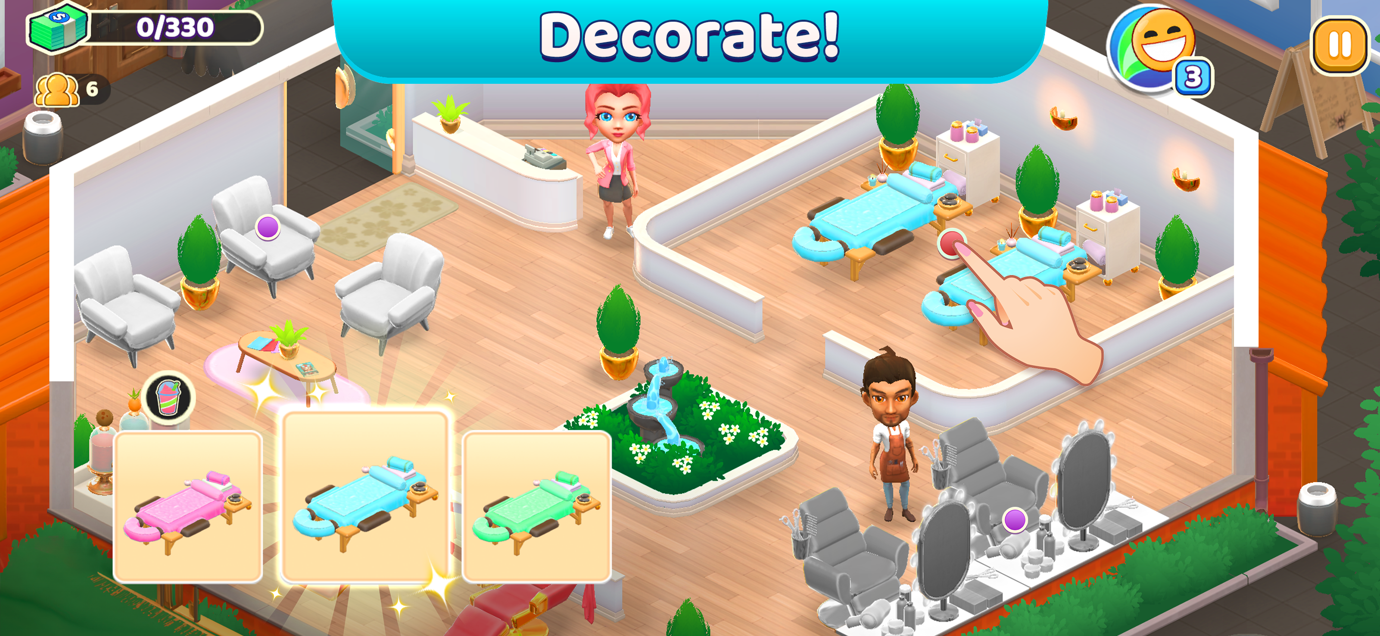 اسکرین شات 6 بازی Serenity's Spa: Beauty Salon