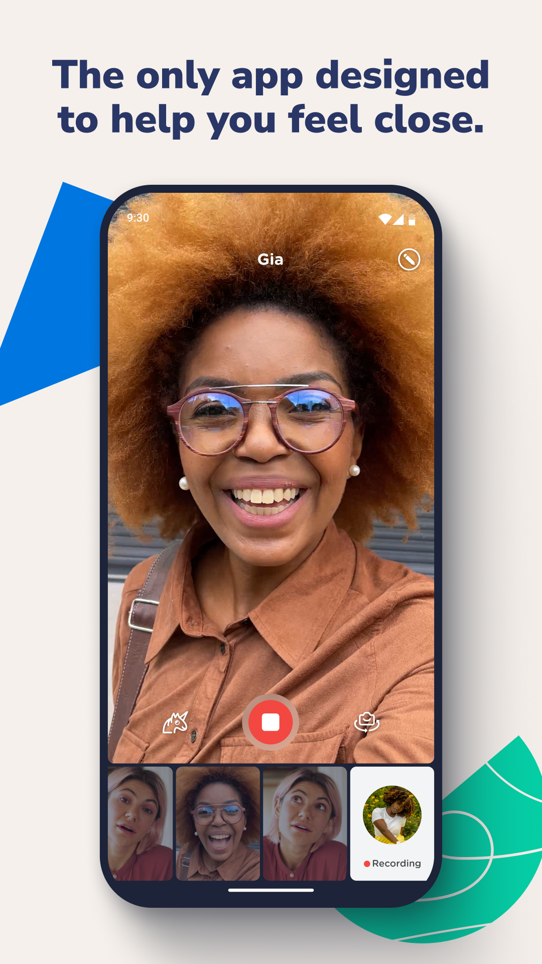 اسکرین شات 1 برنامه Marco Polo - Video Messenger