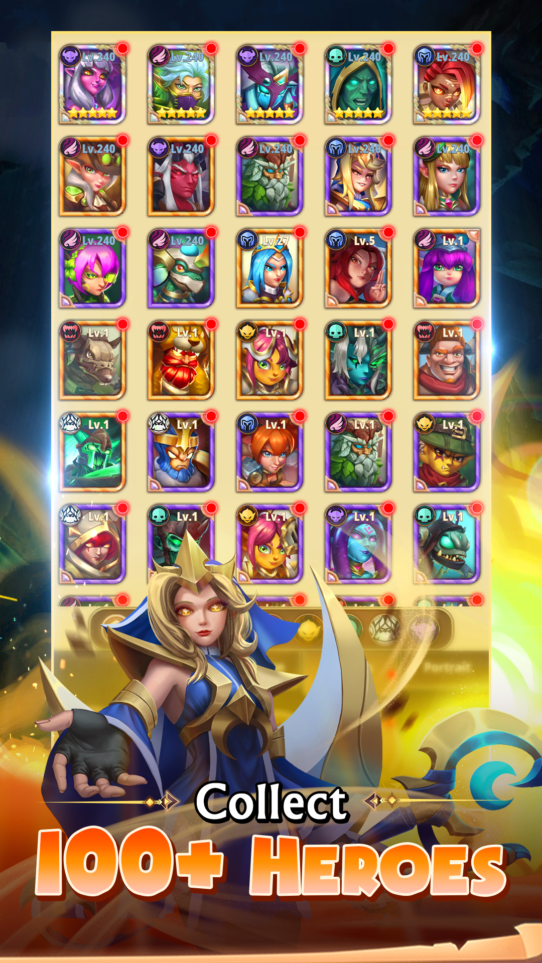 اسکرین شات 5 بازی Heroes Awaken: Idle RPG