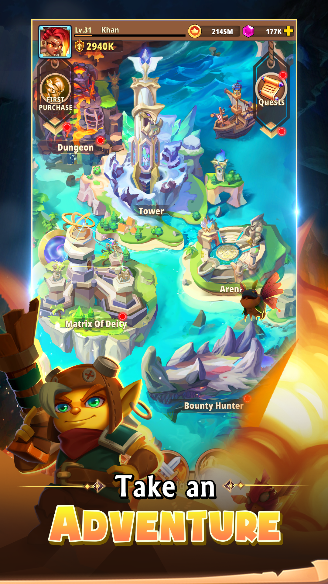 اسکرین شات 6 بازی Heroes Awaken: Idle RPG