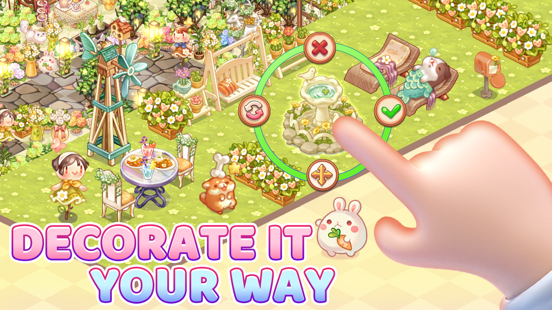 اسکرین شات 5 بازی Kawaii Decor Life - Unpacking