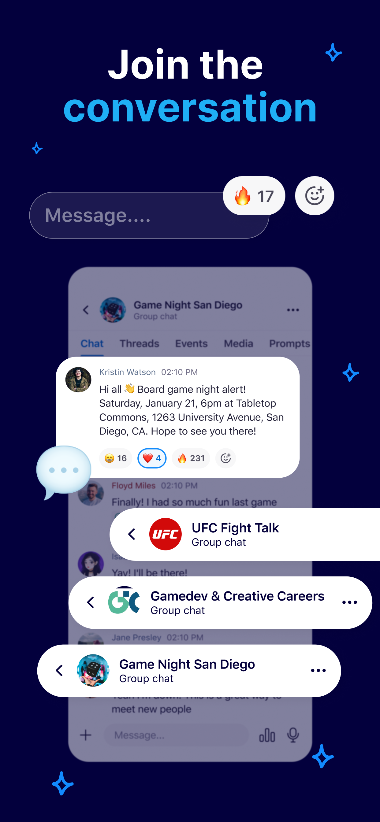 اسکرین شات 5 برنامه IRL - Social Messenger