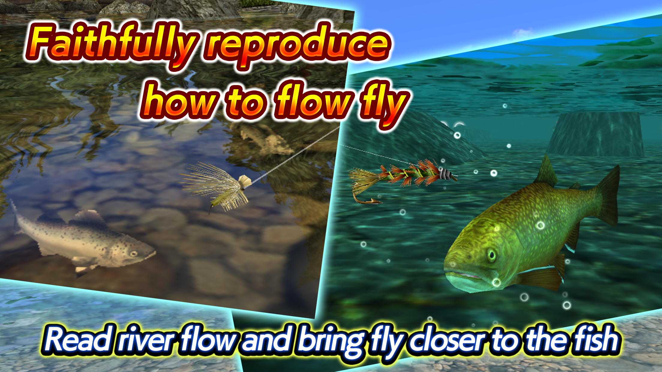 اسکرین شات 1 بازی Fly Fishing 3D II