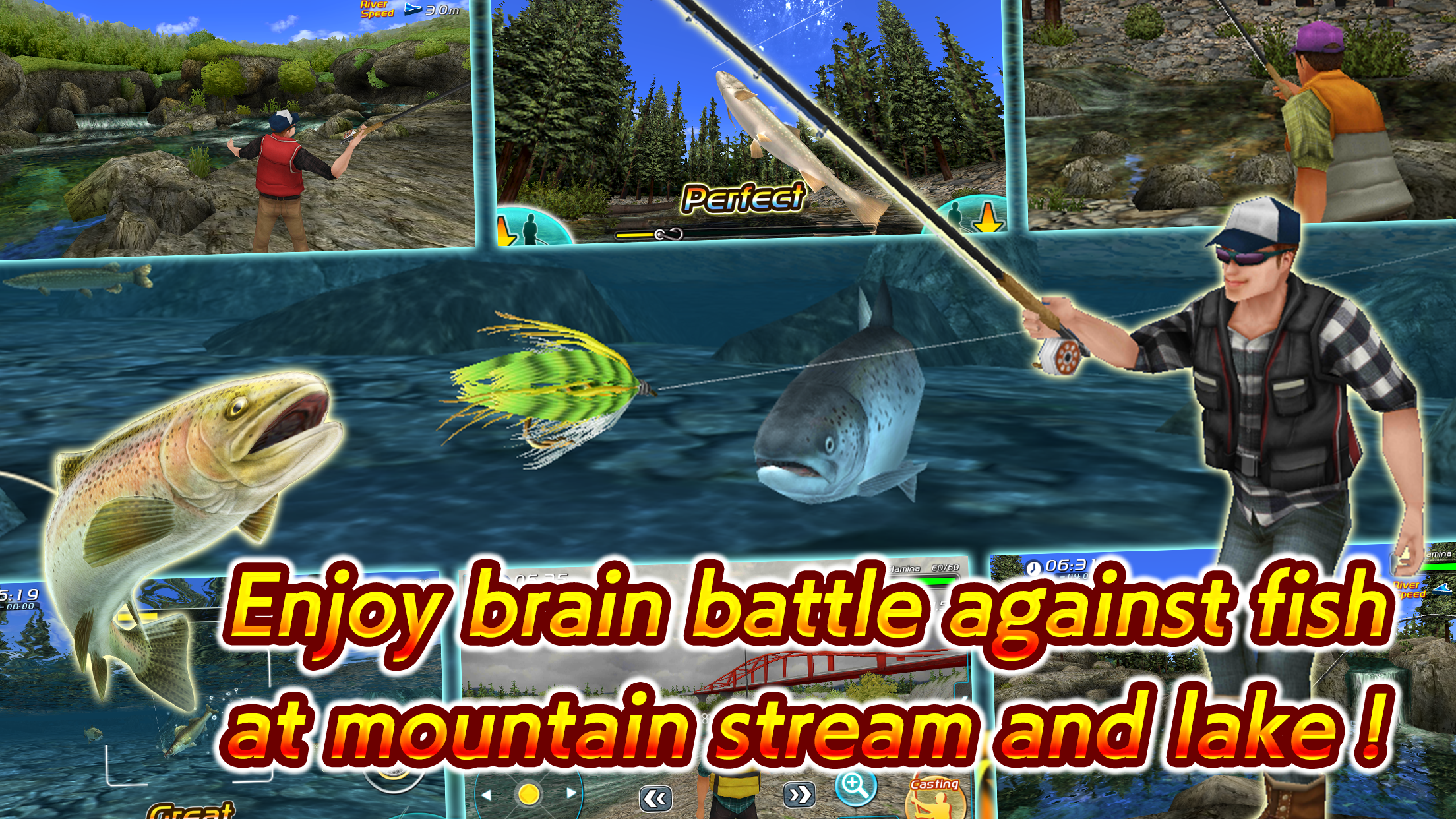 اسکرین شات 3 بازی Fly Fishing 3D II