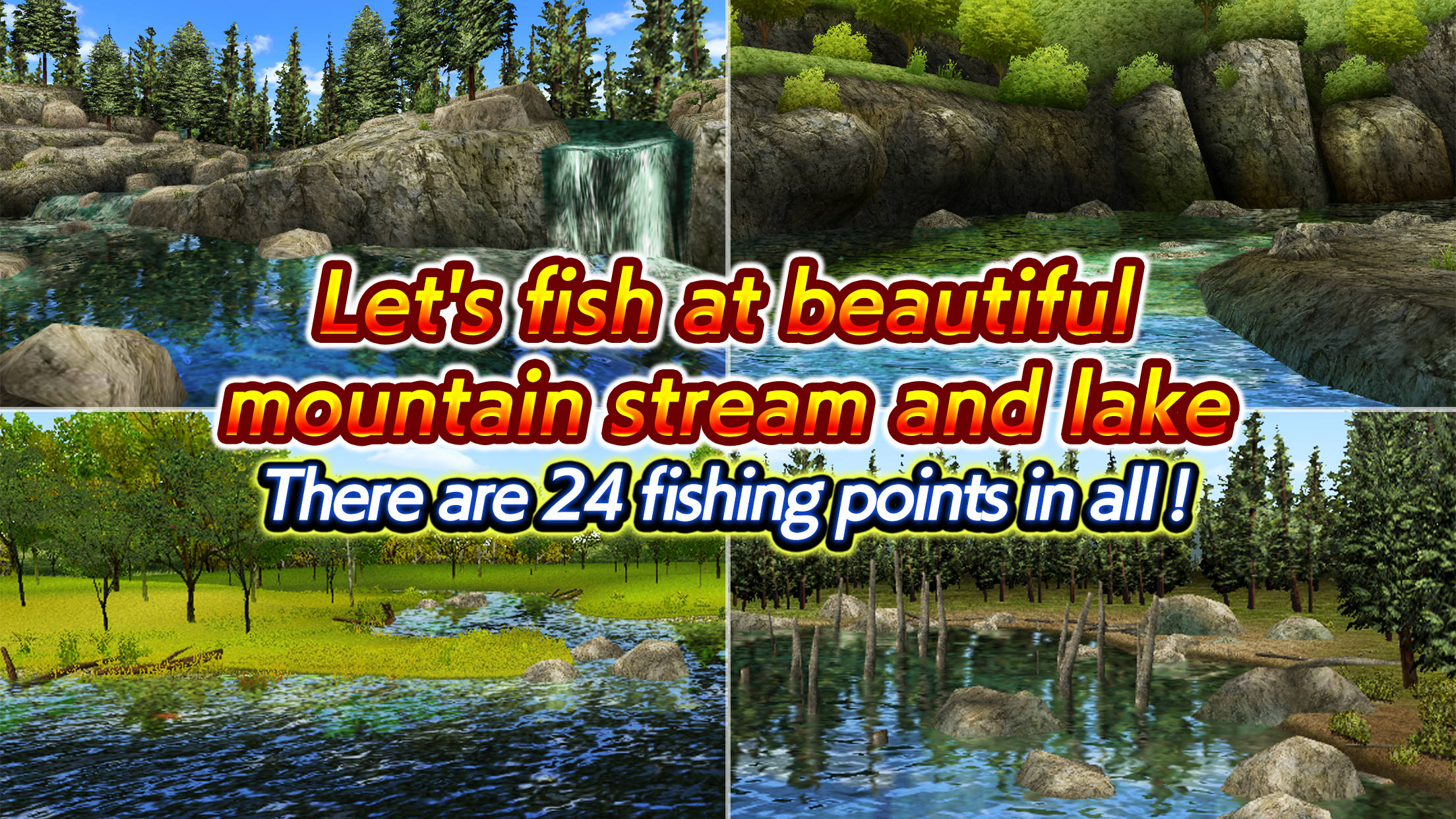 اسکرین شات 4 بازی Fly Fishing 3D II